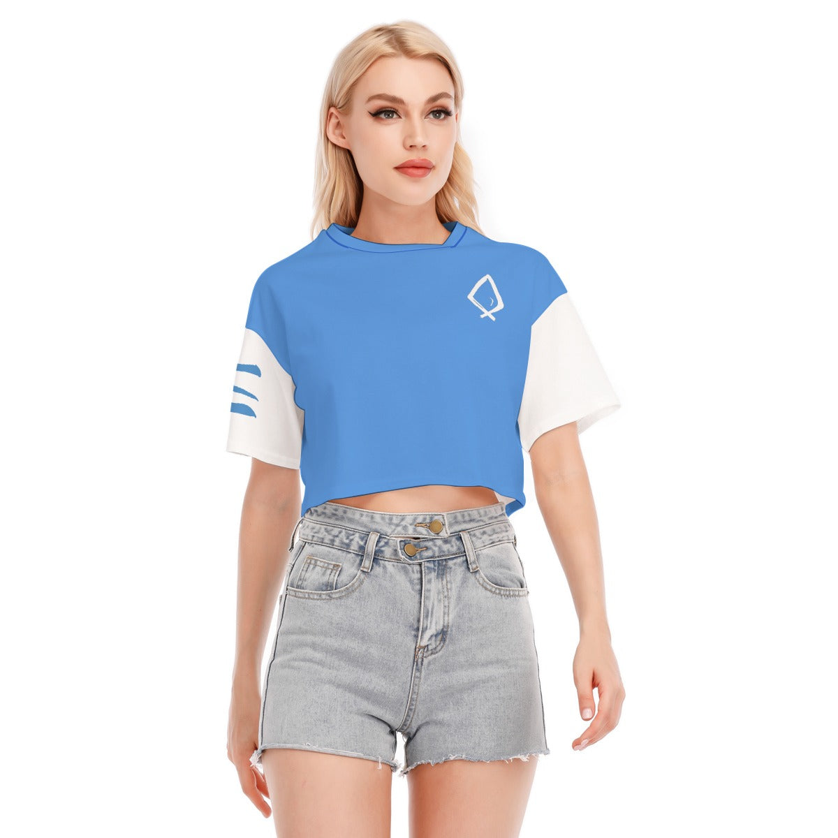 Women's Crop Top [Blue]