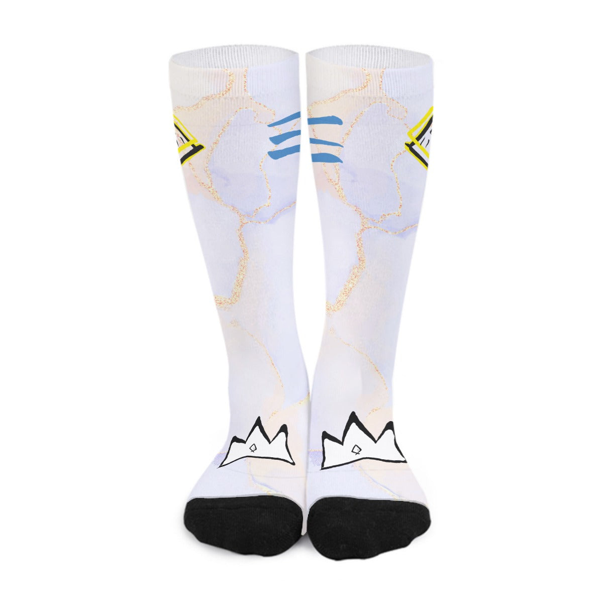 Windwalker Socks [White Marble]