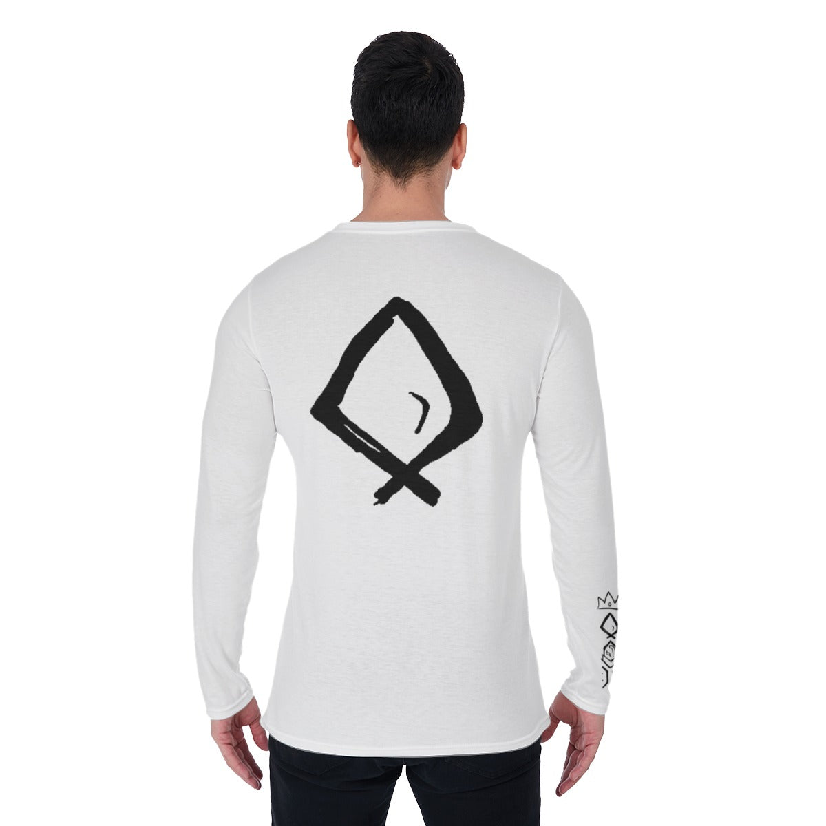 White Basileia Long Sleeve T-Shirt