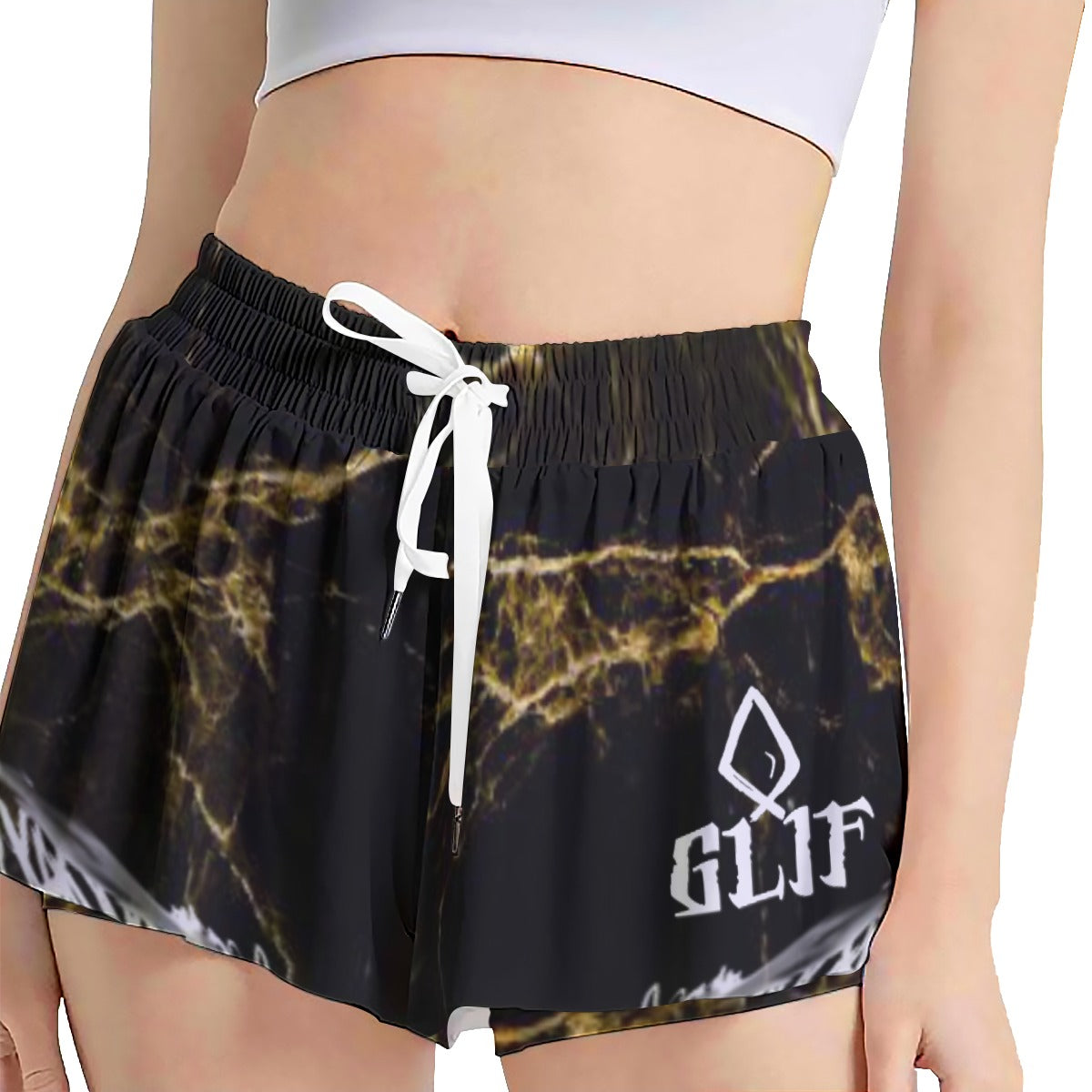 Glif Skort w/ Pocket [Marble]