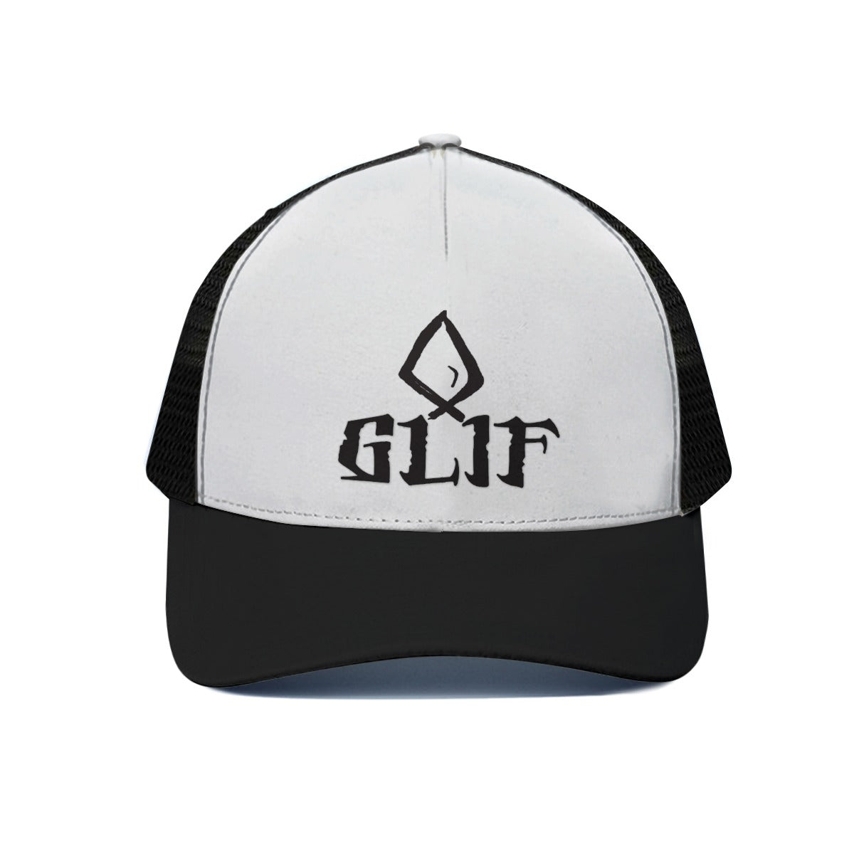 Glifted Black Half-Mesh