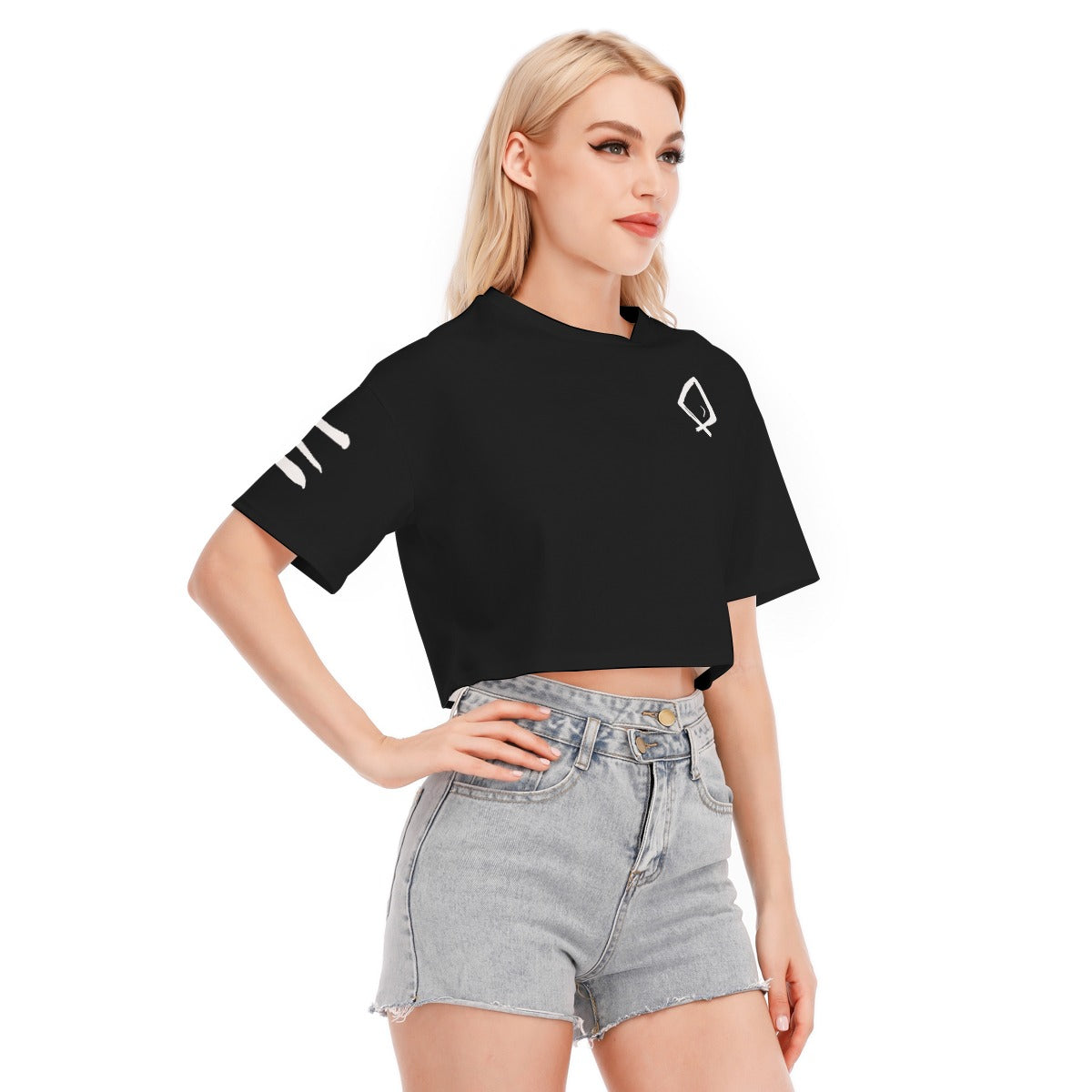 Women's Crop Top [Black]