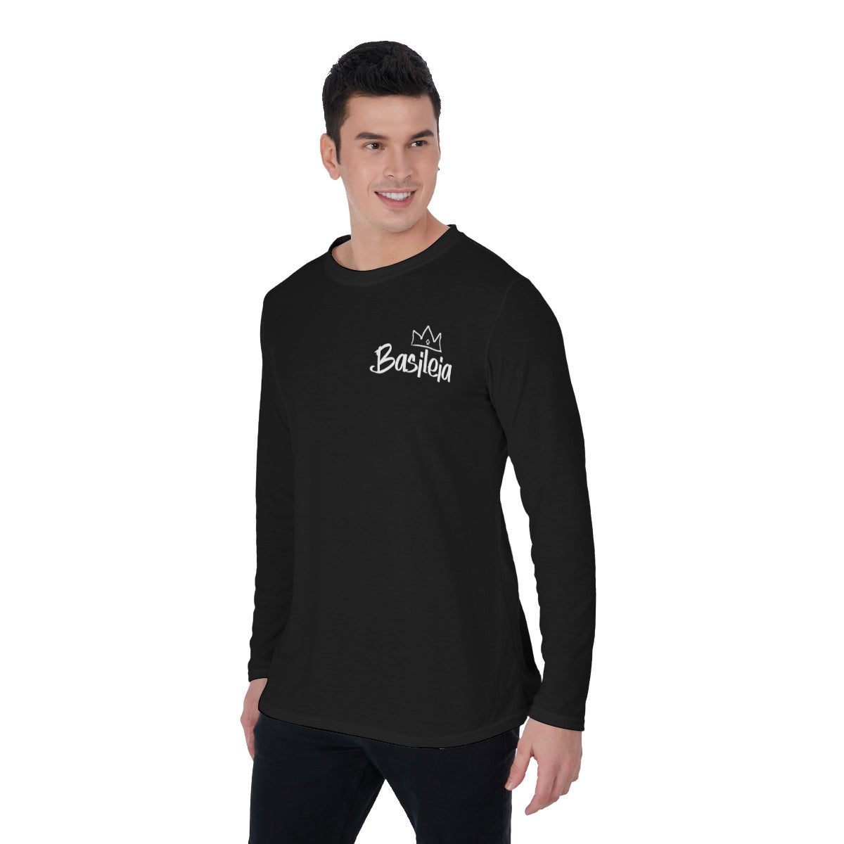 Black Basileia Long Sleeve T-Shirt