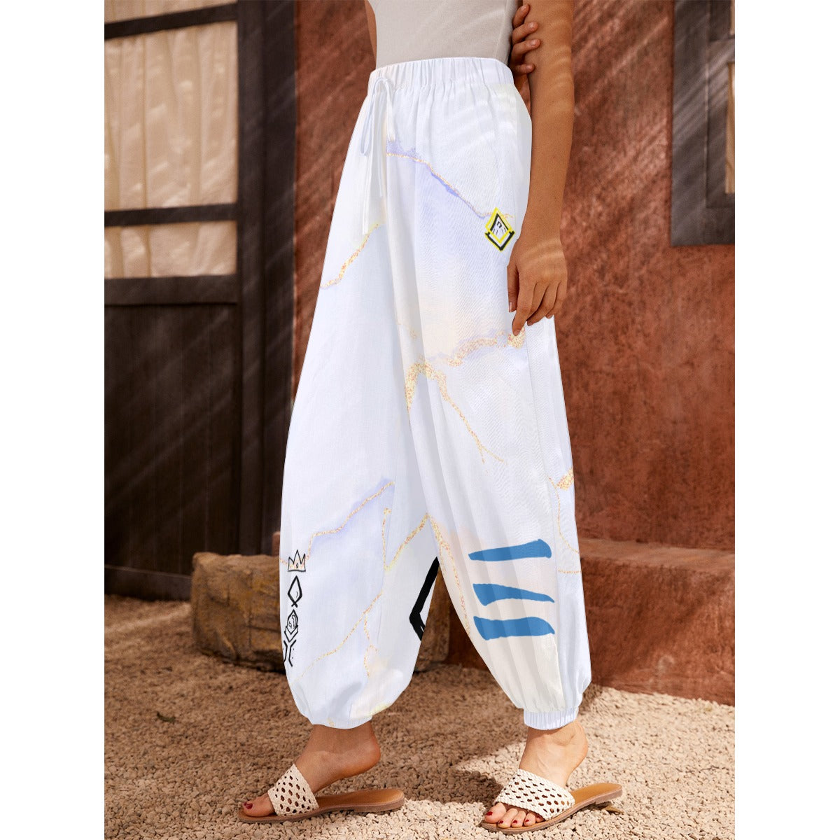 Windwalker Glide Pants [White Marble]