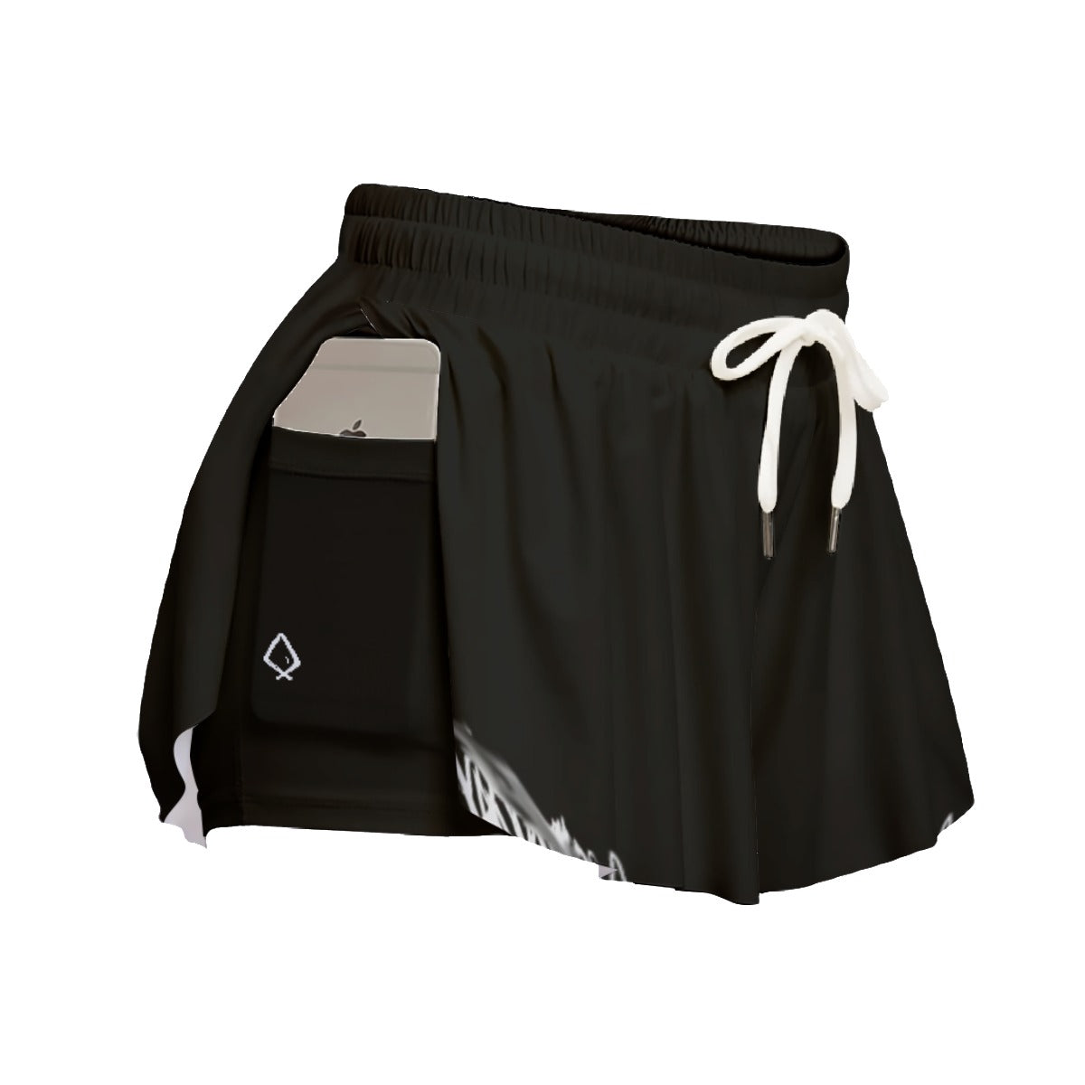 Glif Skort w/ Pocket [Black]