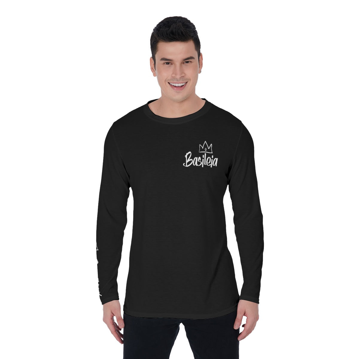 Black Basileia Long Sleeve T-Shirt