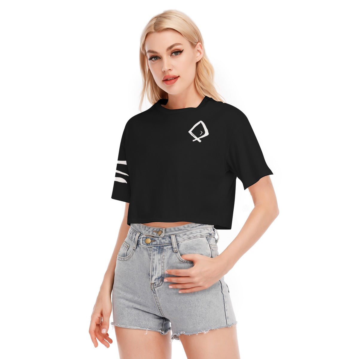 Women's Crop Top [Black]