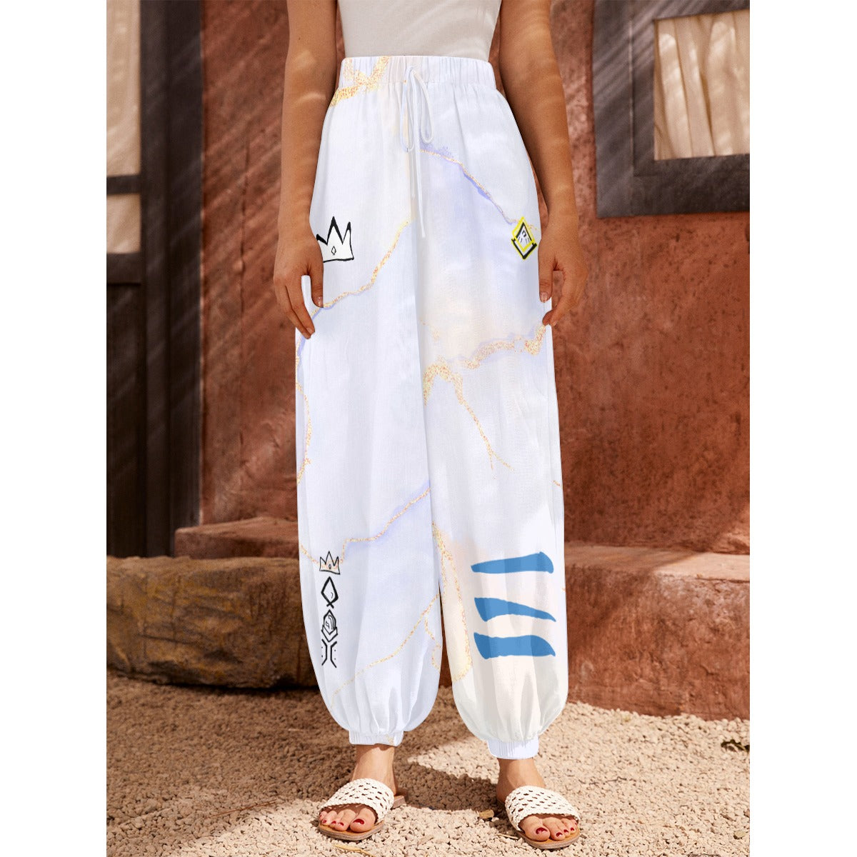 Windwalker Glide Pants [White Marble]