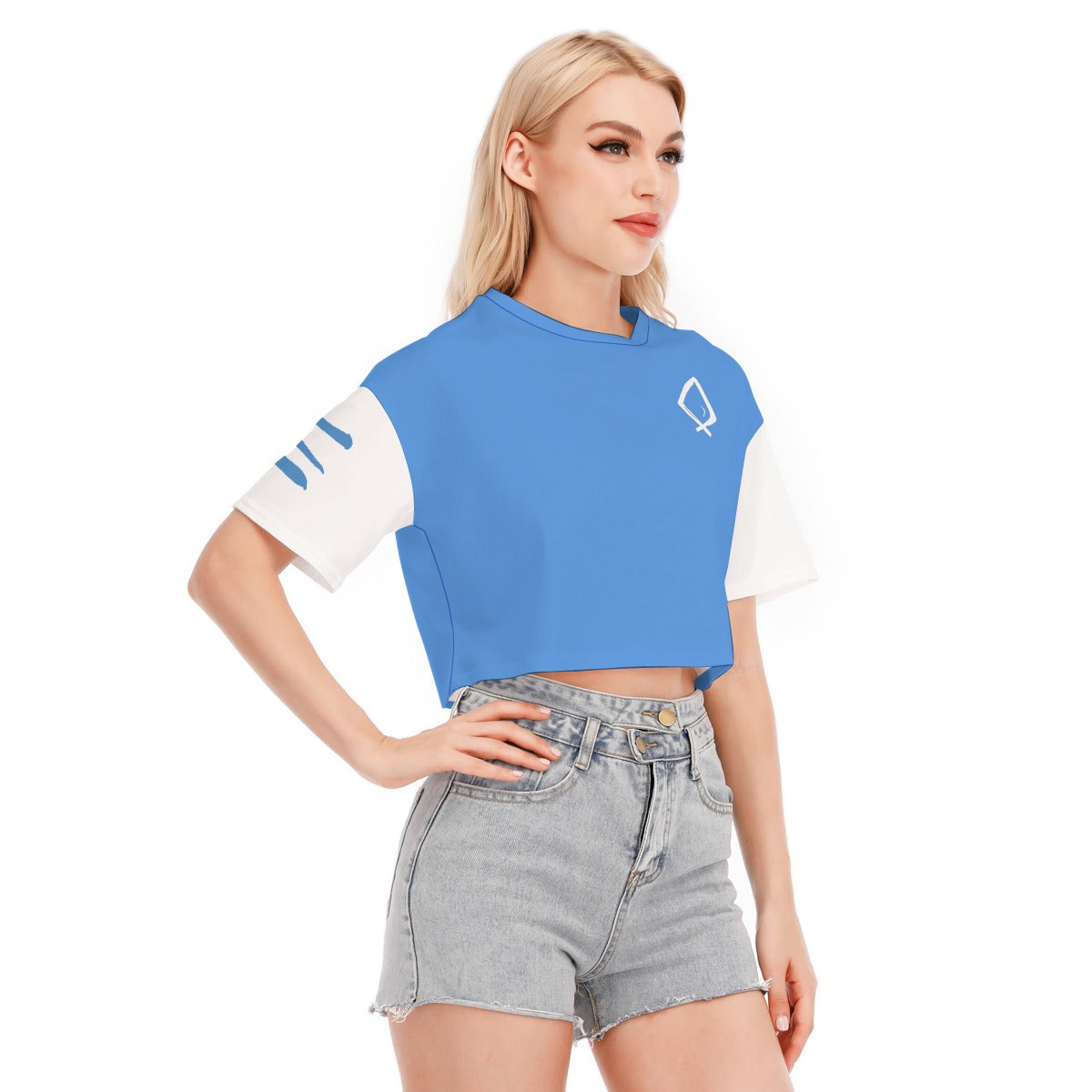 Women's Crop Top [Blue]