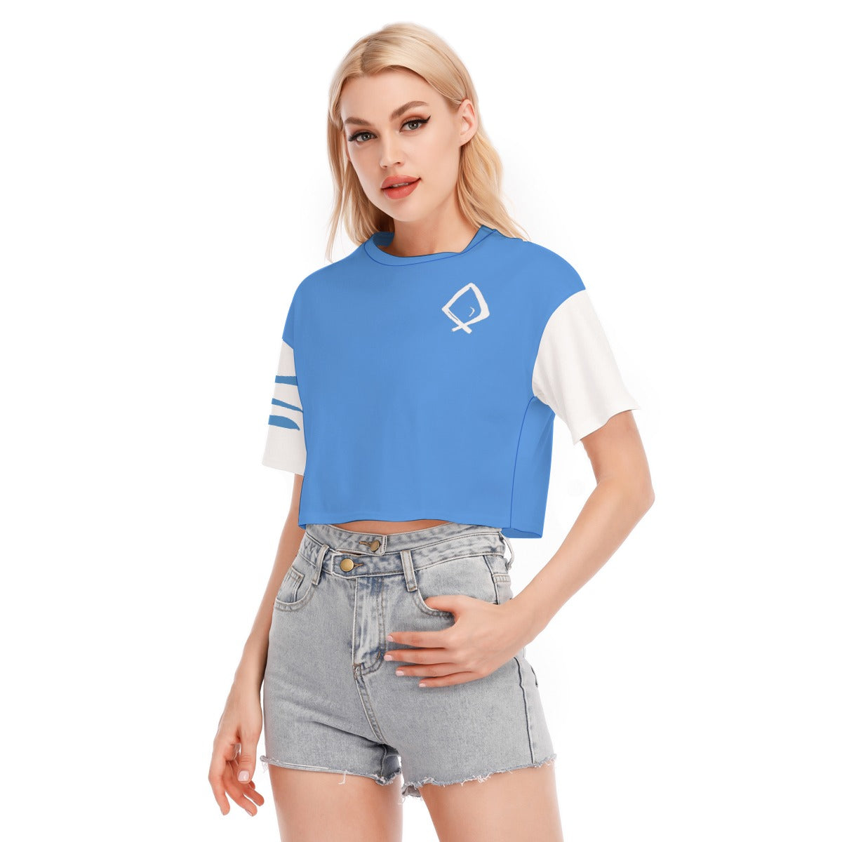 Women's Crop Top [Blue]